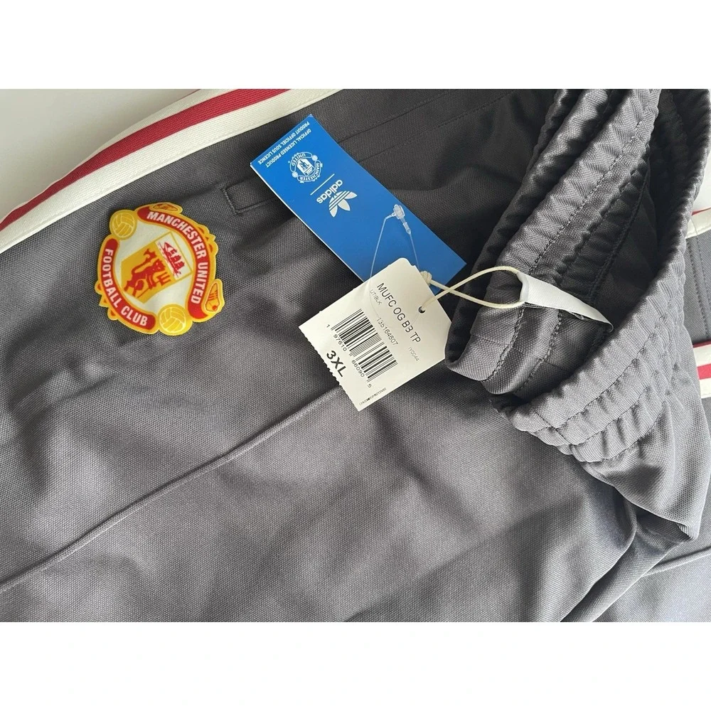 Manchester United Adidas Originals Beckenbauer Track Pants Men 3XL IY0044 NWT